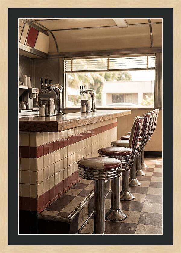 Vintage Diner Interior