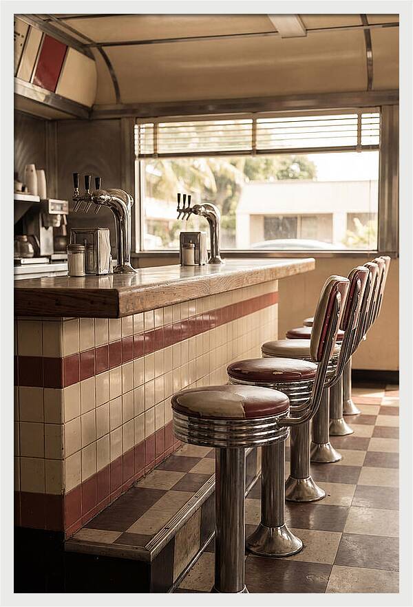 Vintage Diner Interior