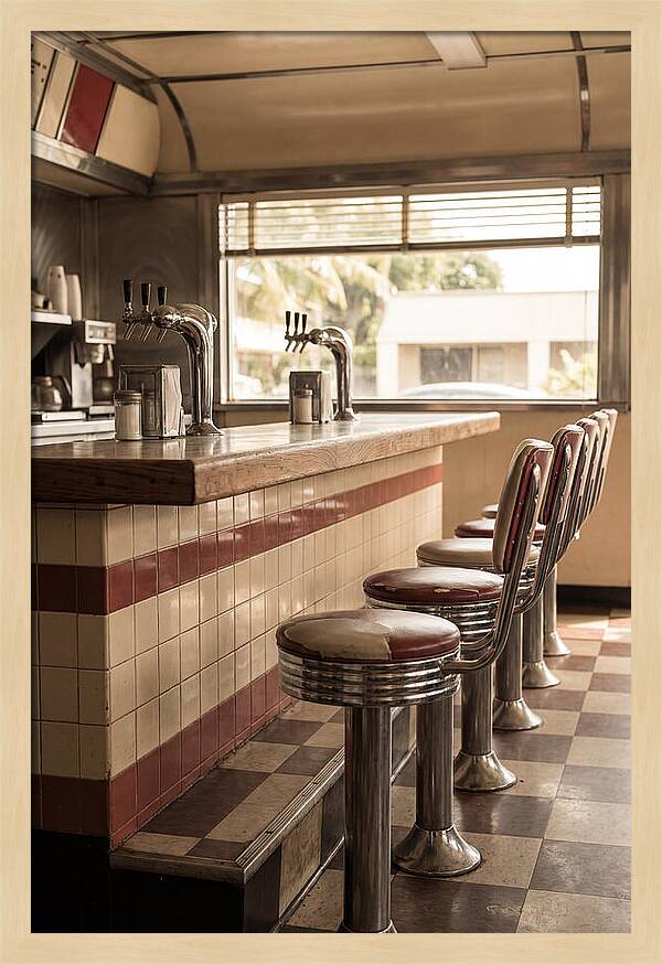 Vintage Diner Interior