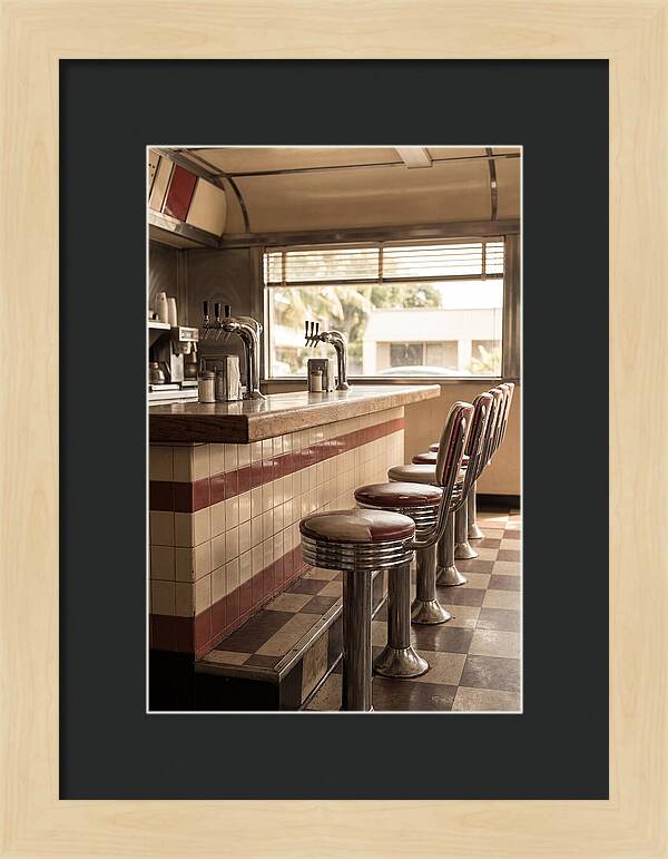 Vintage Diner Interior