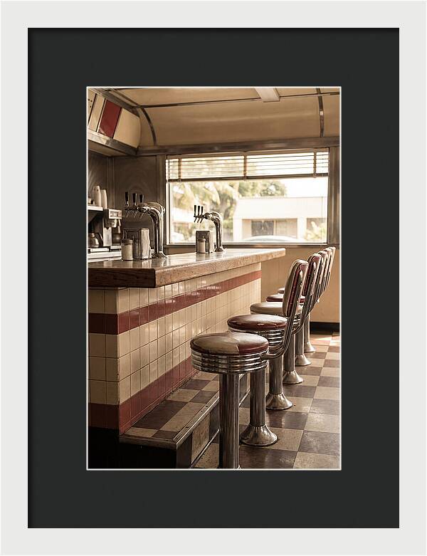 Vintage Diner Interior