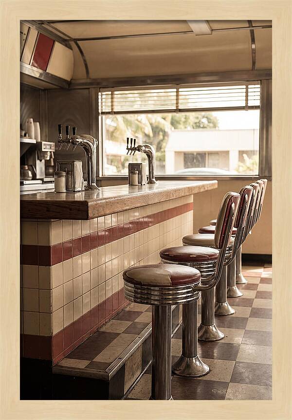 Vintage Diner Interior