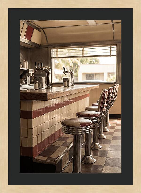 Vintage Diner Interior