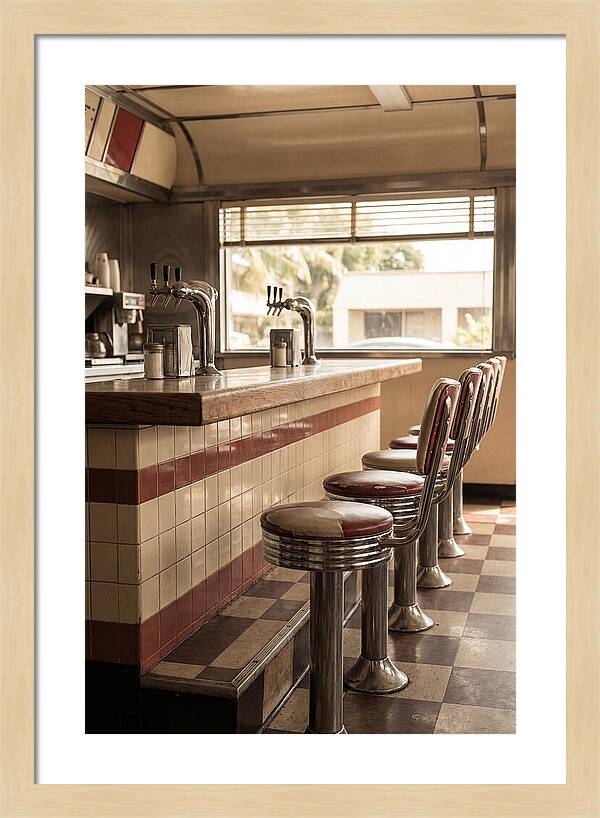 Vintage Diner Interior