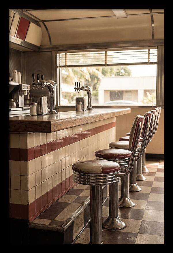 Vintage Diner Interior