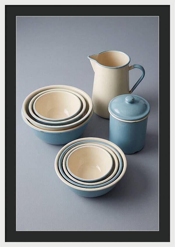 Vintage Enamel Kitchenware Collection