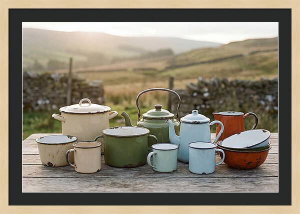 Vintage Enamelware Collection