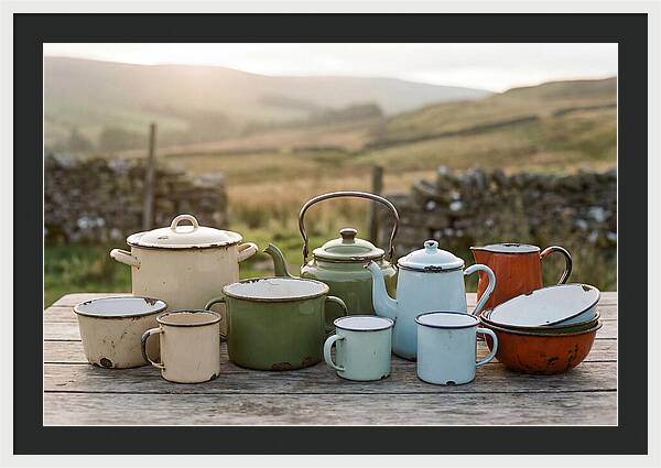 Vintage Enamelware Collection