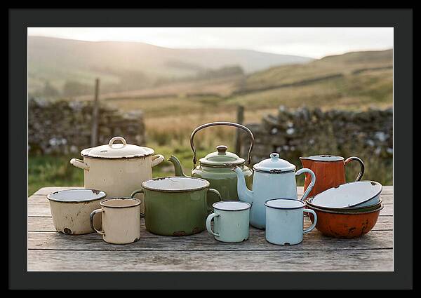 Vintage Enamelware Collection