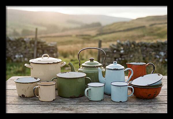 Vintage Enamelware Collection