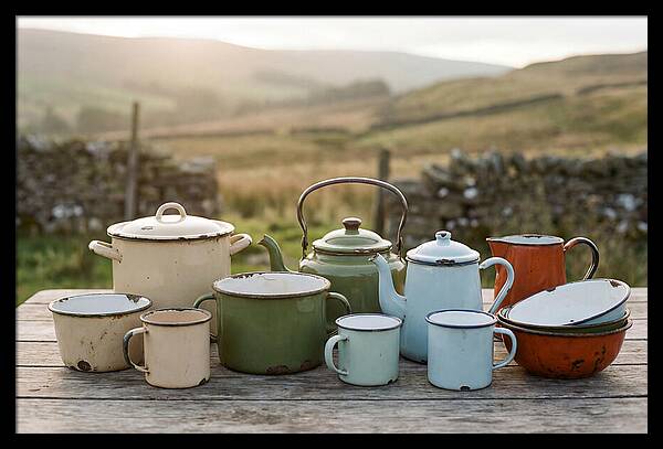 Vintage Enamelware Collection