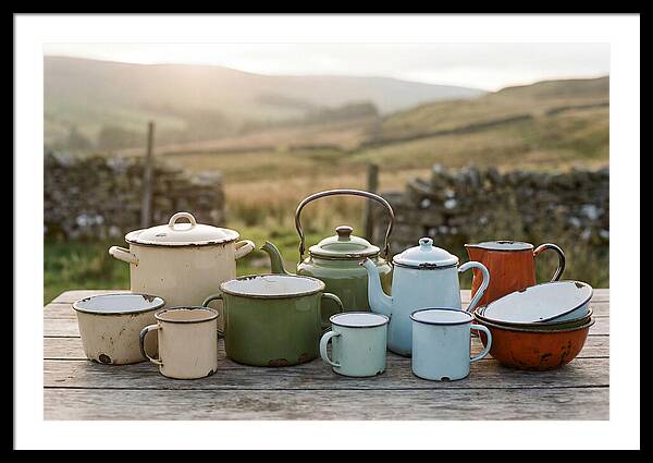 Vintage Enamelware Collection