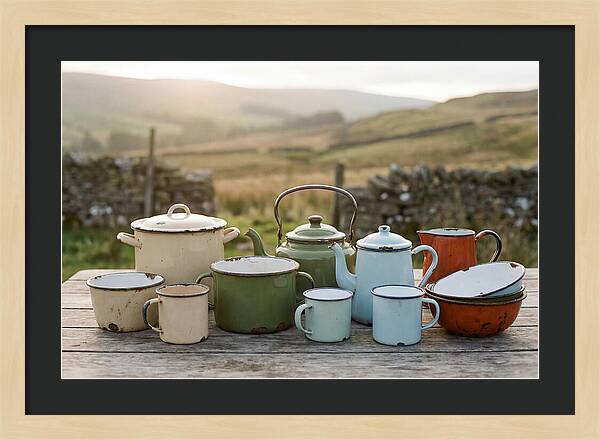 Vintage Enamelware Collection