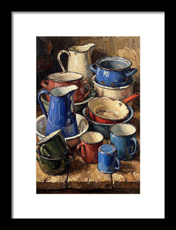 Vintage Enamelware Collection