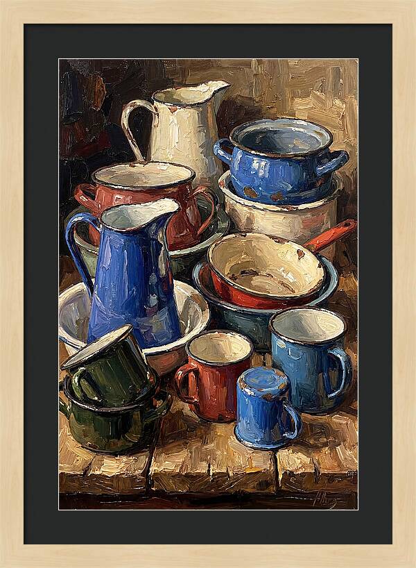 Vintage Enamelware Collection