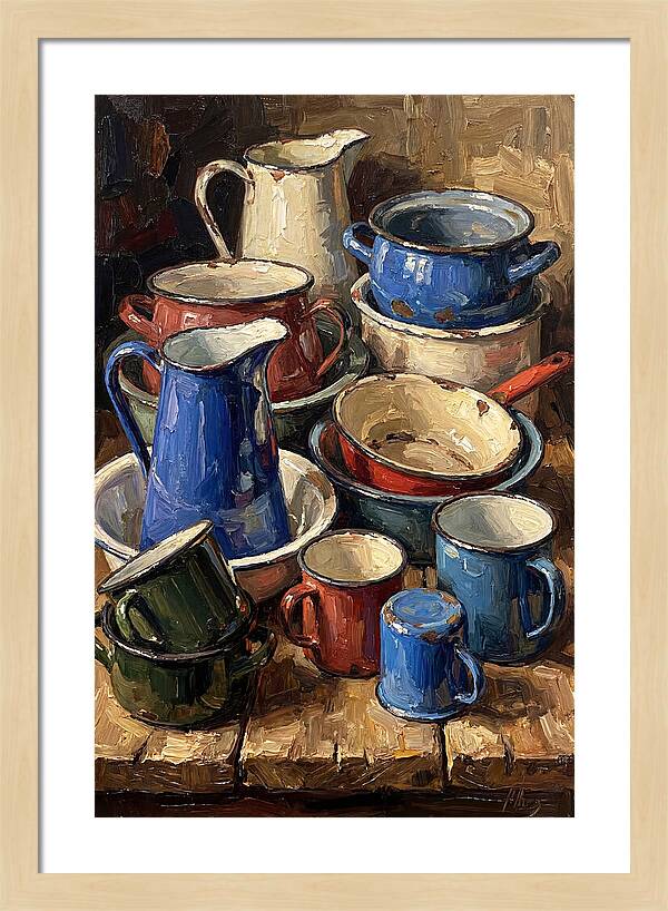 Vintage Enamelware Collection