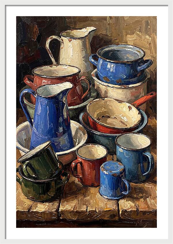Vintage Enamelware Collection
