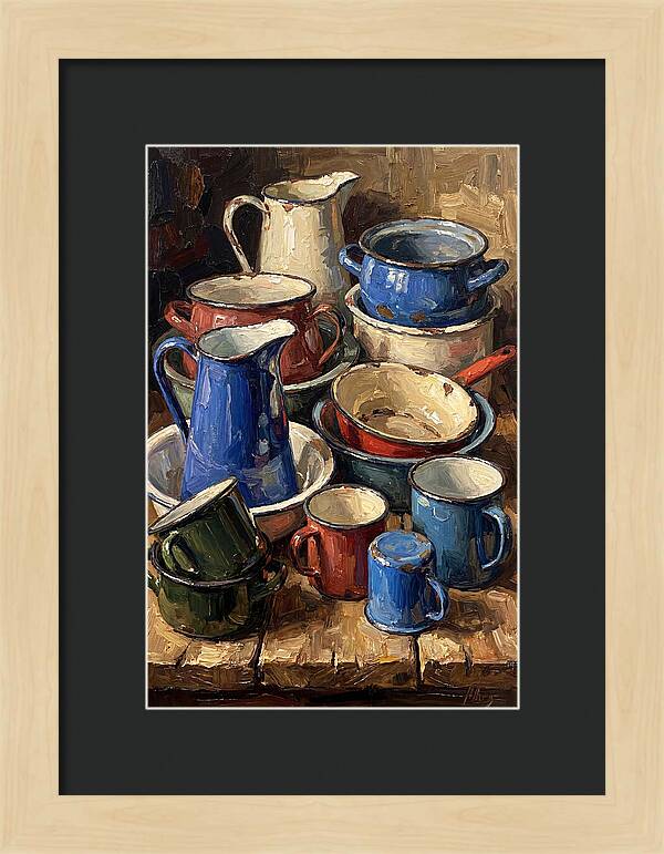 Vintage Enamelware Collection