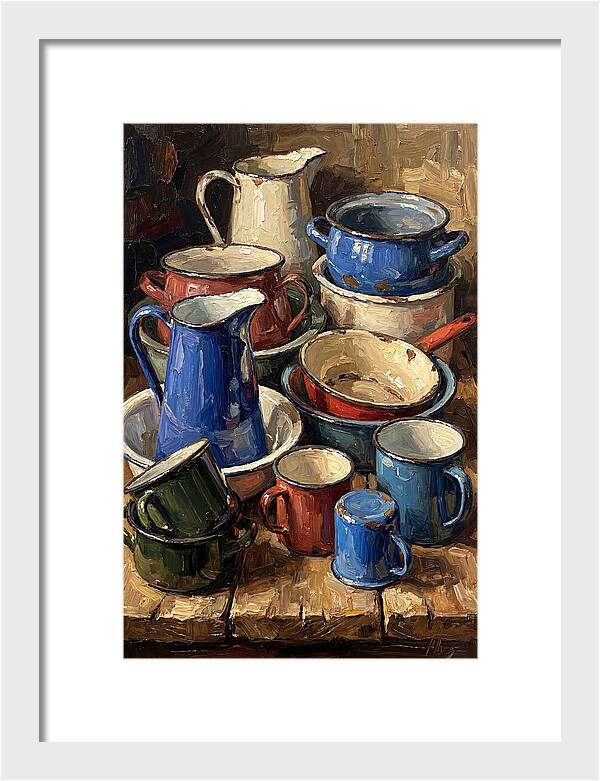 Vintage Enamelware Collection