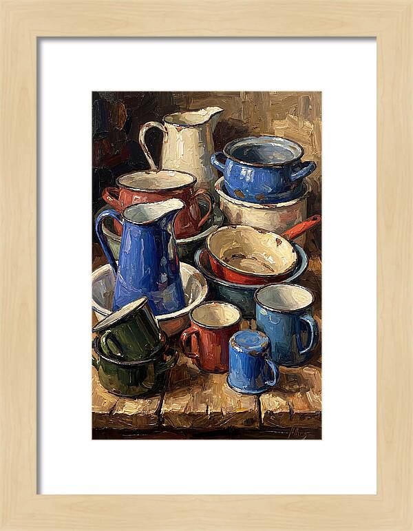 Vintage Enamelware Collection