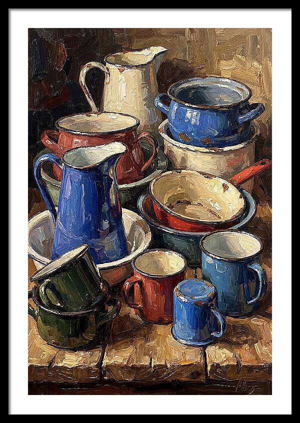 Vintage Enamelware Collection