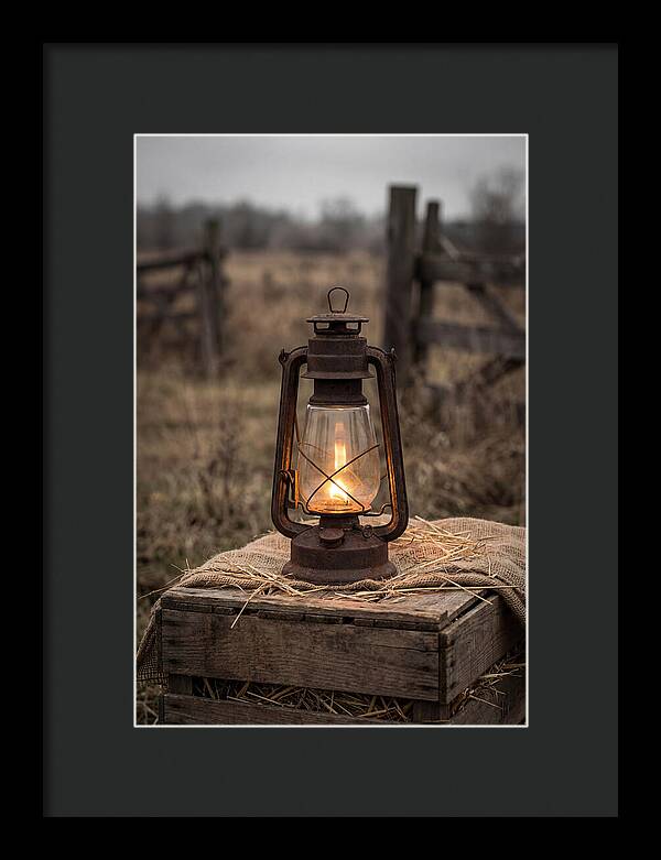 Vintage Farm Lantern Glow