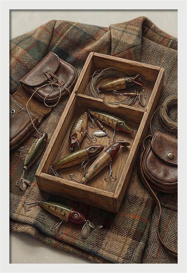 Vintage Fishing Lures Collection