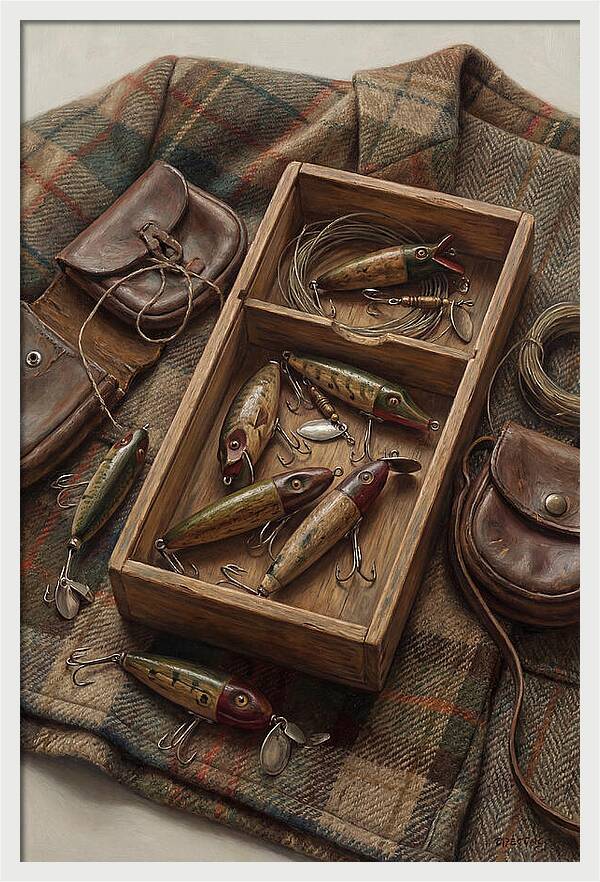 Vintage Fishing Lures Collection