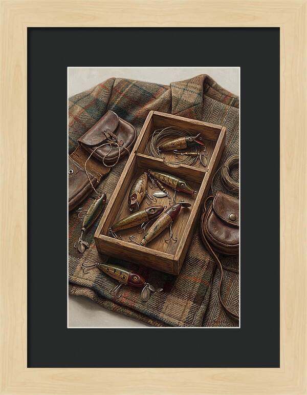 Vintage Fishing Lures Collection