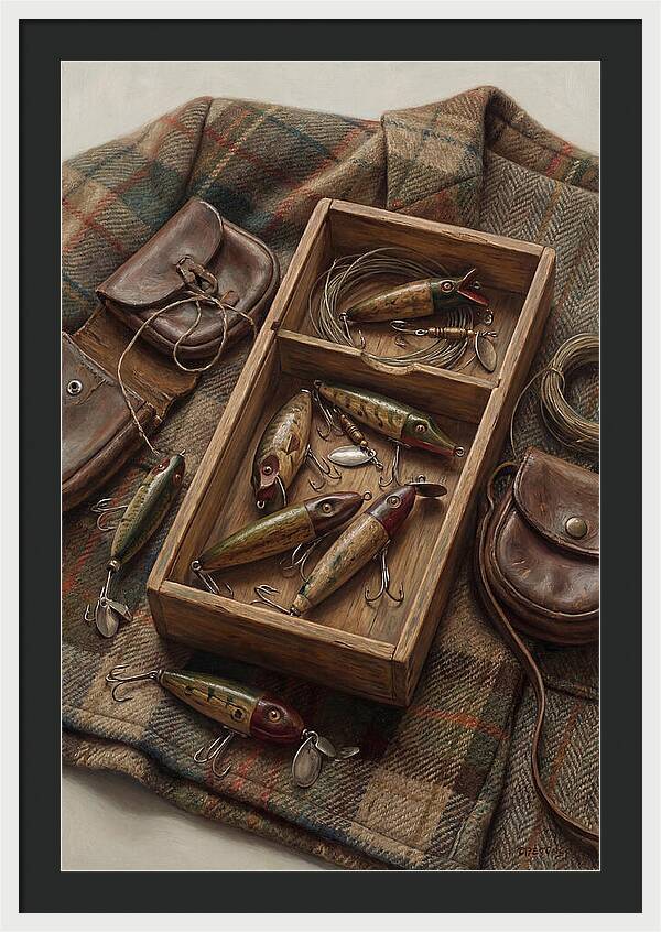 Vintage Fishing Lures Collection