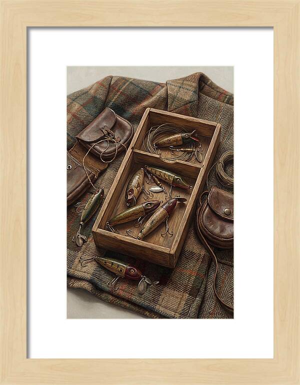 Vintage Fishing Lures Collection