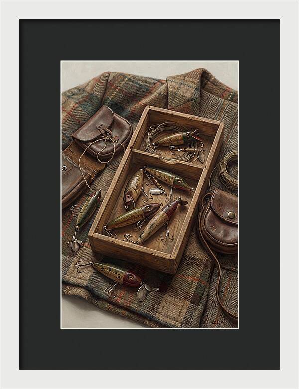 Vintage Fishing Lures Collection
