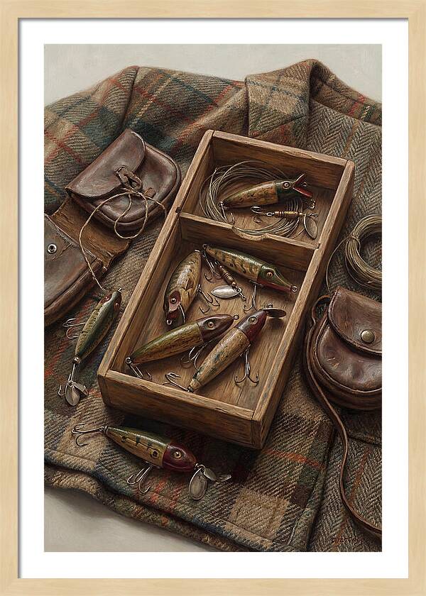 Vintage Fishing Lures Collection