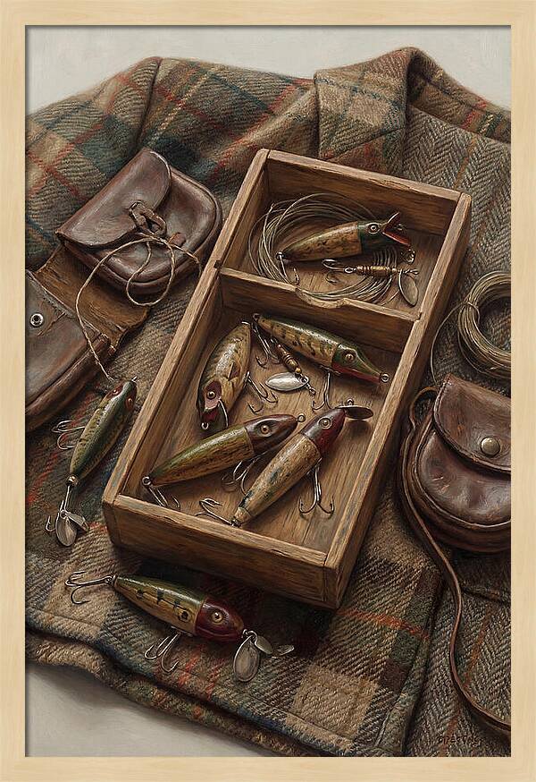 Vintage Fishing Lures Collection