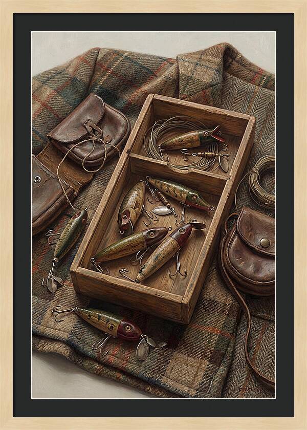 Vintage Fishing Lures Collection