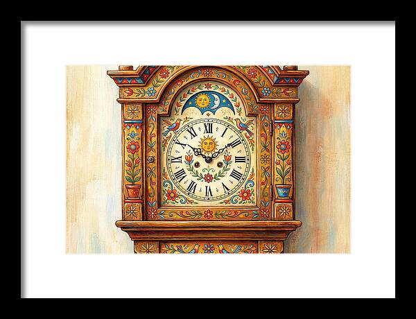 Vintage Folk Clock