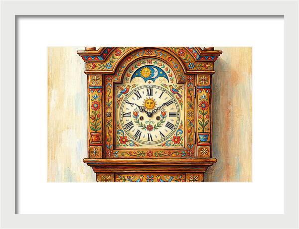 Vintage Folk Clock