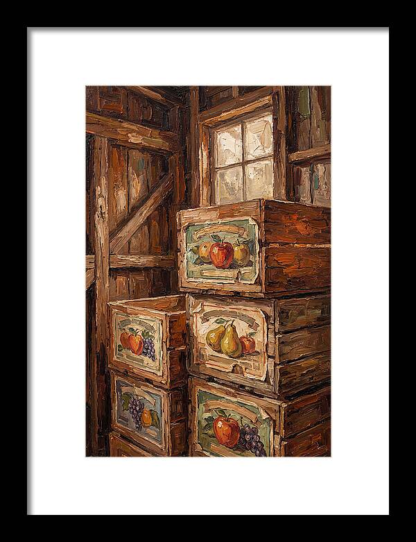 Vintage Fruit Crate Labels