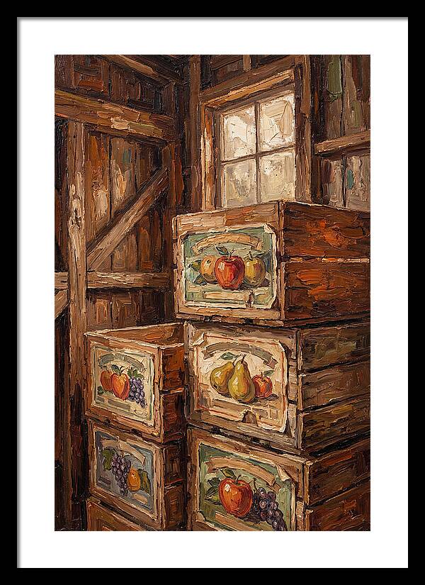 Vintage Fruit Crate Labels