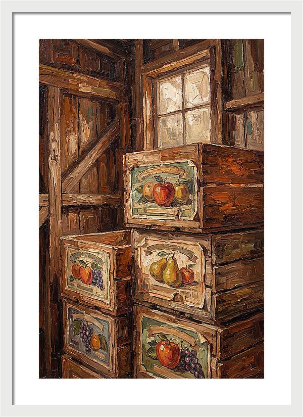 Vintage Fruit Crate Labels