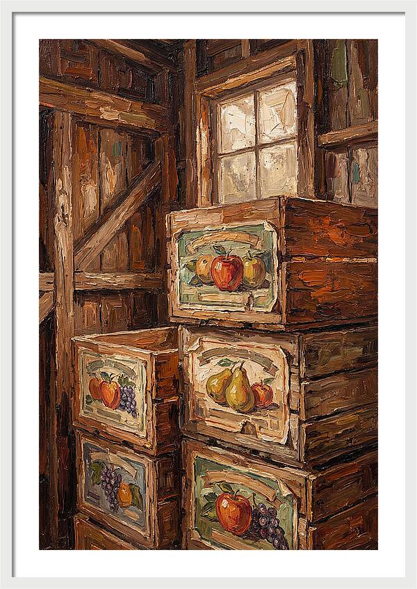 Vintage Fruit Crate Labels
