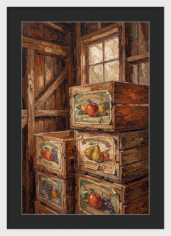 Vintage Fruit Crate Labels
