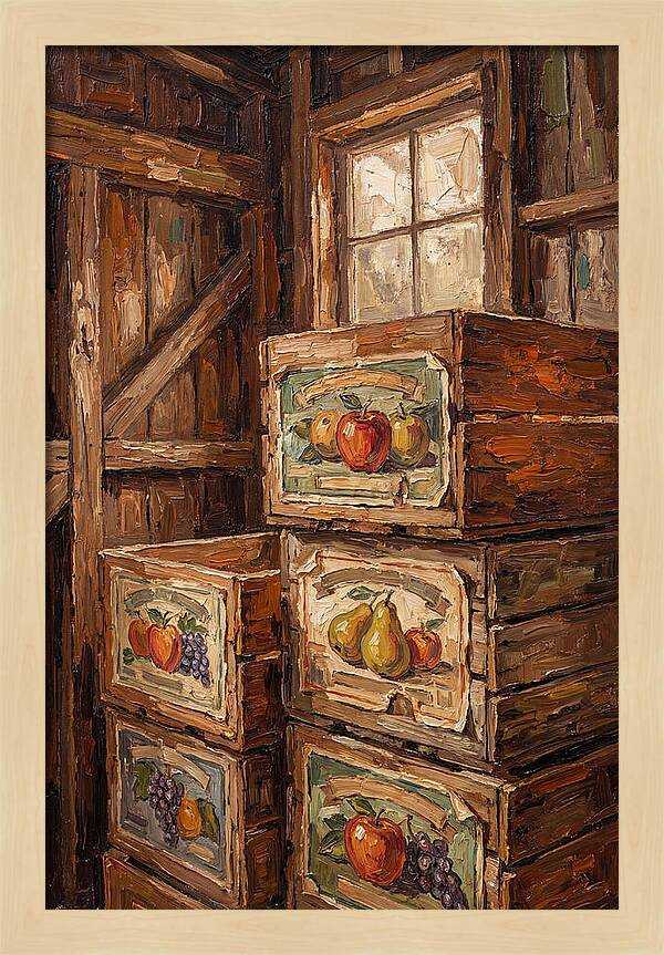 Vintage Fruit Crate Labels