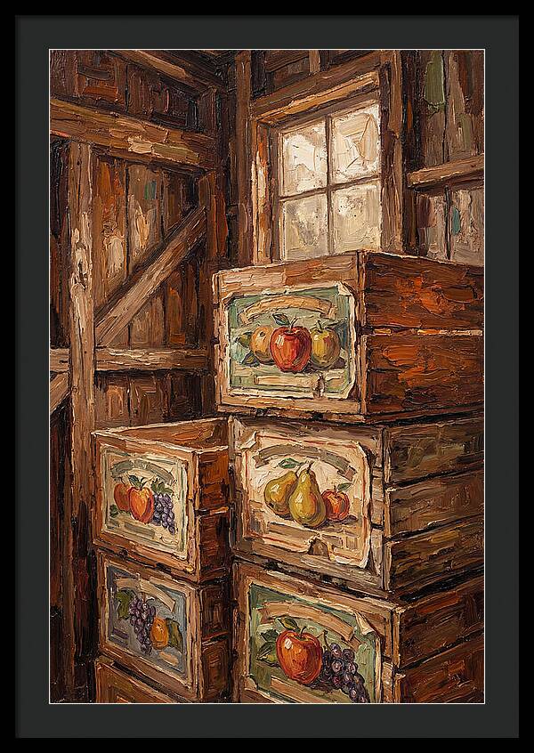 Vintage Fruit Crate Labels