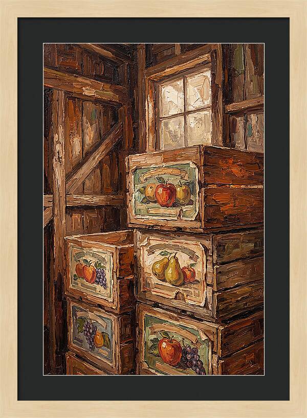 Vintage Fruit Crate Labels