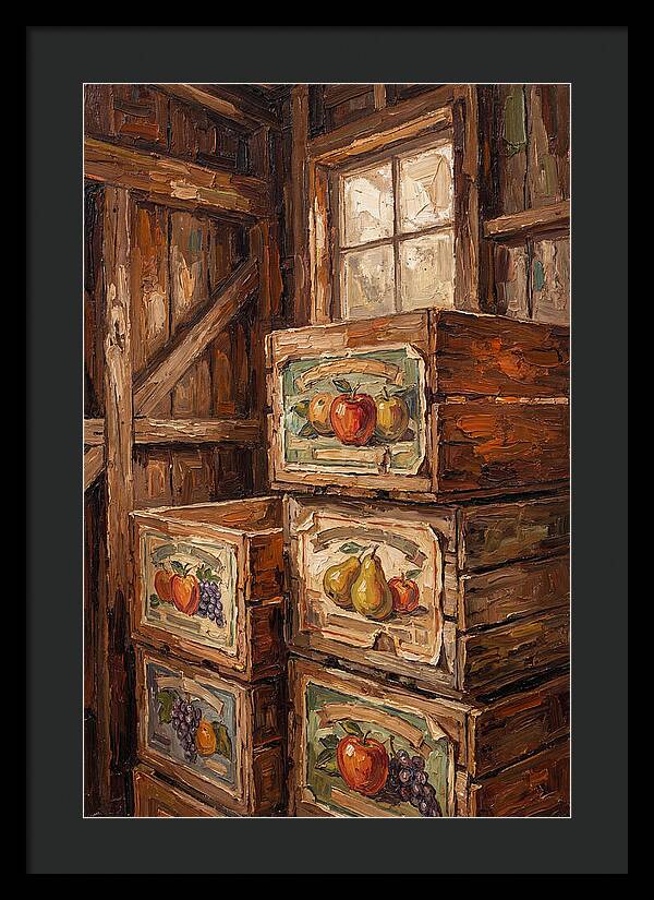 Vintage Fruit Crate Labels