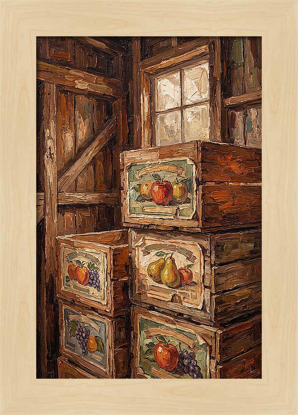 Vintage Fruit Crate Labels