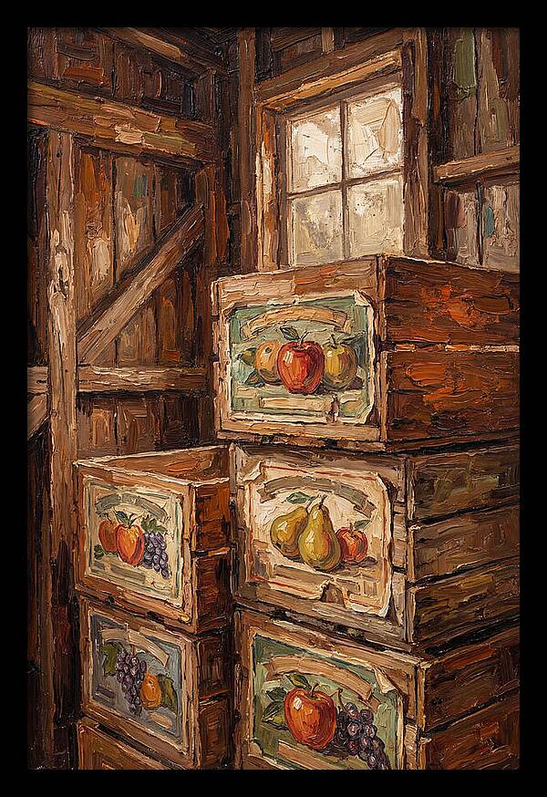 Vintage Fruit Crate Labels