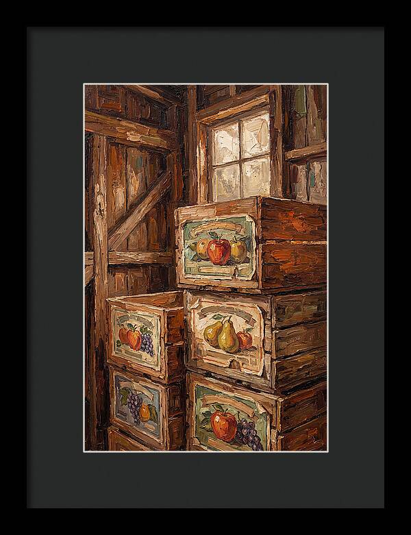 Vintage Fruit Crate Labels