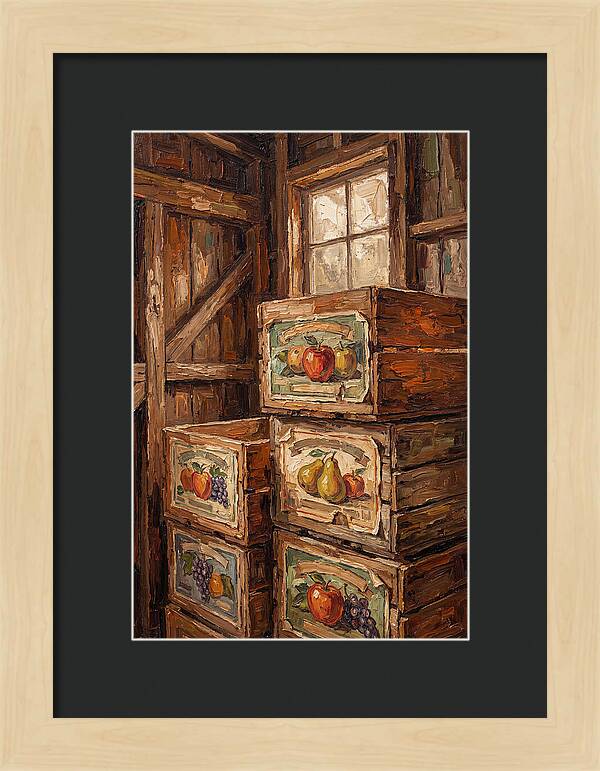 Vintage Fruit Crate Labels